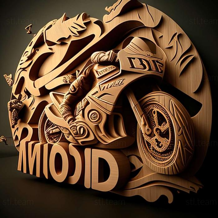 3D model MotoGP 2 game (STL)